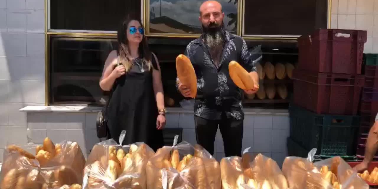 İZMİR'DE "KİMSE EKMEĞE MUHTAÇ OLMASIN" KAMPANYASI