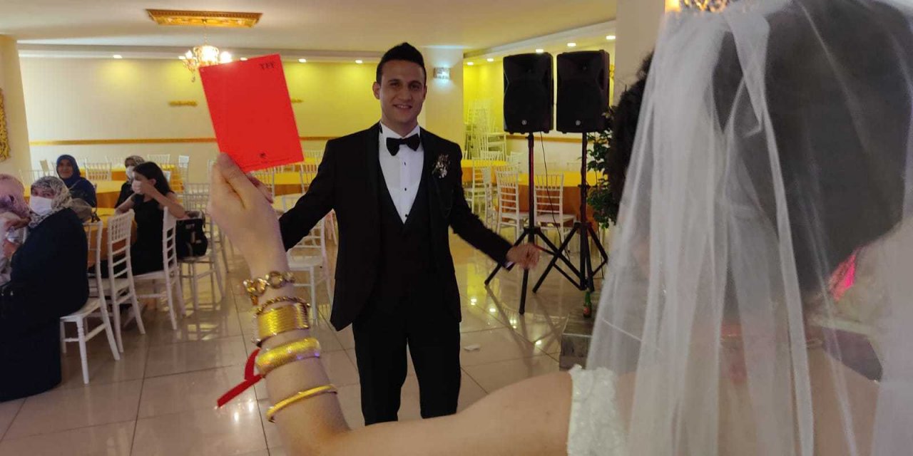 HAKEM DAMAT, GELİNİN 'KIRMIZI KARTI' İLE BEKARLIĞA VEDA ETTİ
