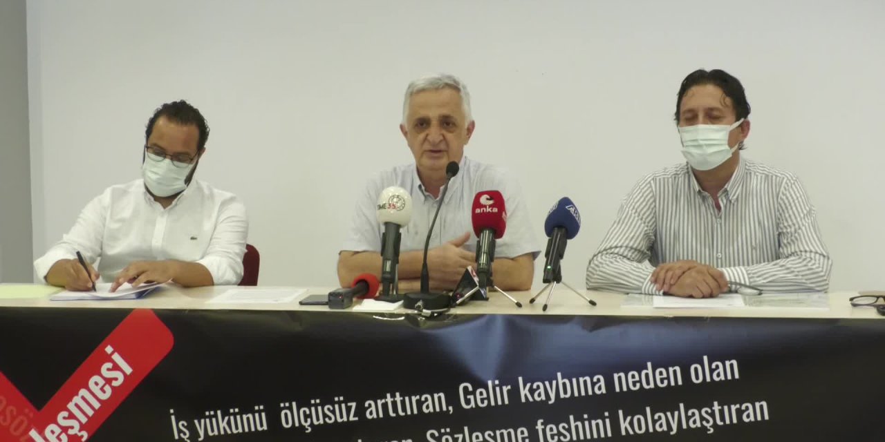 İZMİR'DEN 'AİLE HEKİMLİĞİ SÖZLEŞME VE ÖDEME YÖNETMELİĞİ' TEPKİSİ: "TWEET ATTI DİYE AİLE HEKİMİNİN SÖZLEŞMESİ FESHEDİLEBİLECEK, REDDEDİYORUZ"