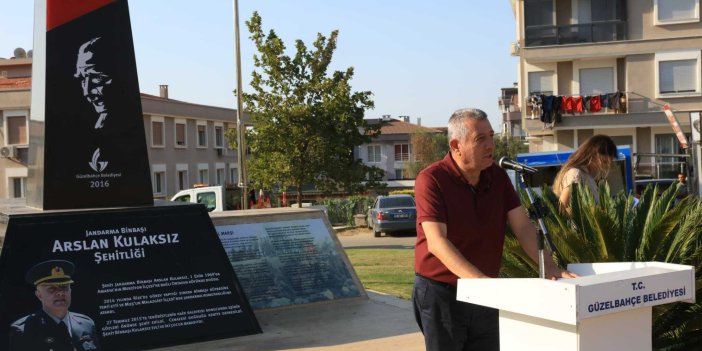 ŞEHİT ARSLAN KULAKSIZ GÜZELBAHÇE'DE ANILDI