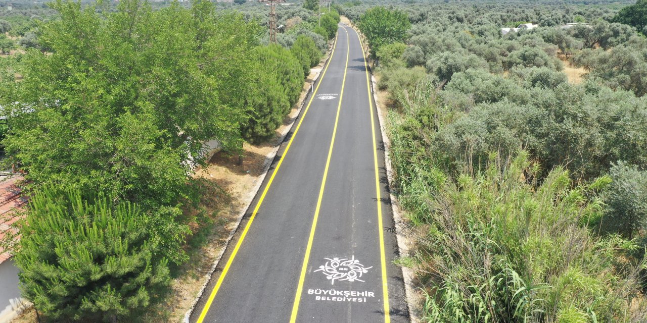 AYDIN BÜYÜKŞEHİR BELEDİYESİ, YOL ÇALIŞMALARINA DEVAM EDİYOR