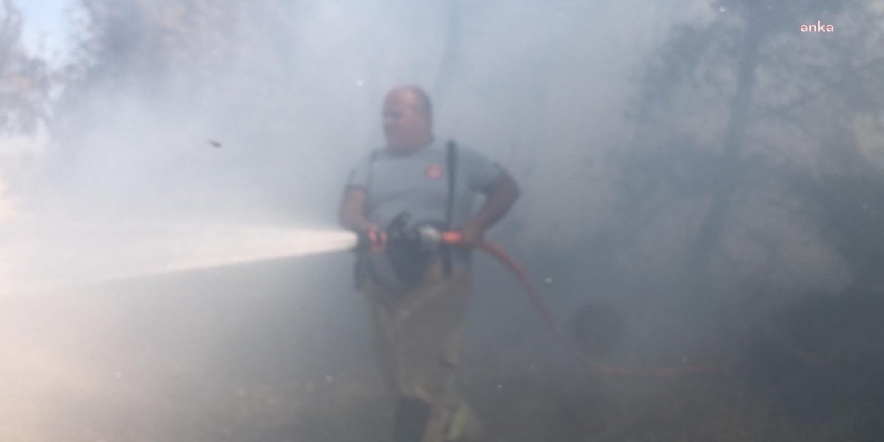 FOÇA YANGINI KONTROL ALTINA ALINDI
