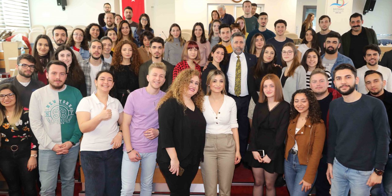 BAYRAKLI BELEDİYESİ VE SKGD'DEN GENÇLER İÇİN AB PROJESİ