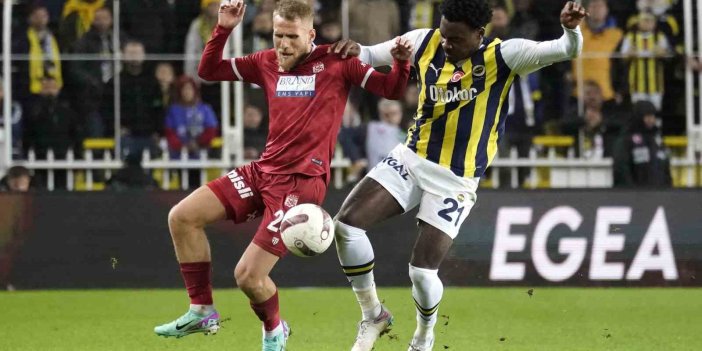 FENERBAHÇE İLE SİVASSPOR 37. RANDEVUDA