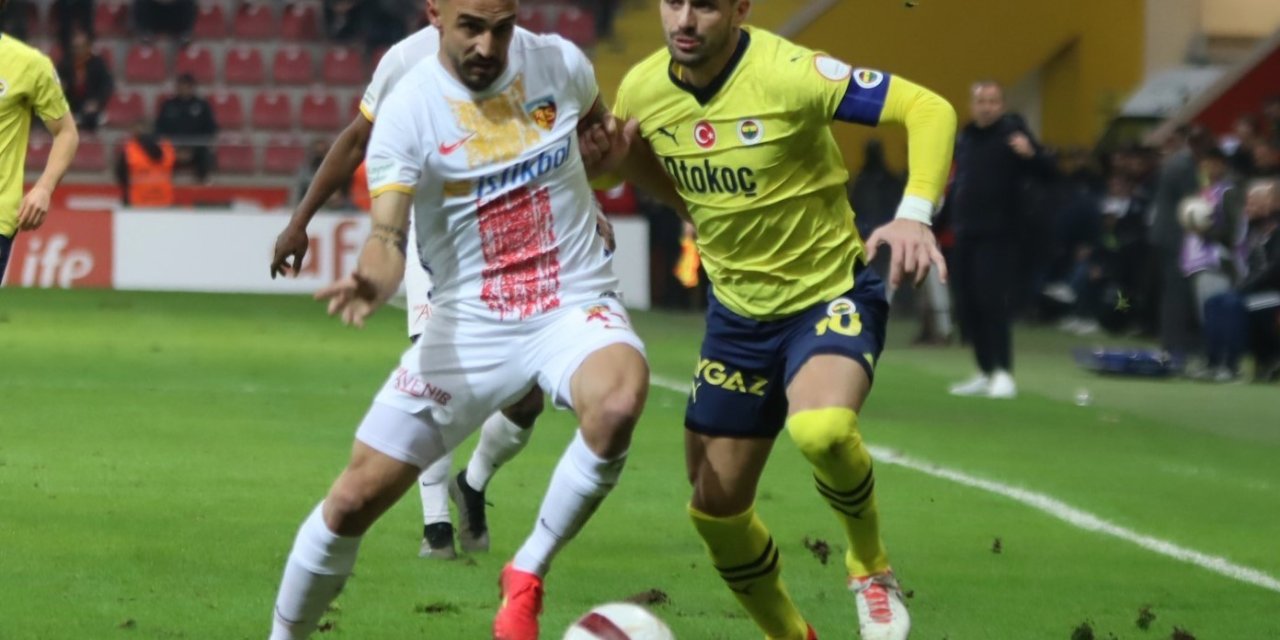 FENERBAHÇE, KAYSERİSPOR’A KONUK OLACAK