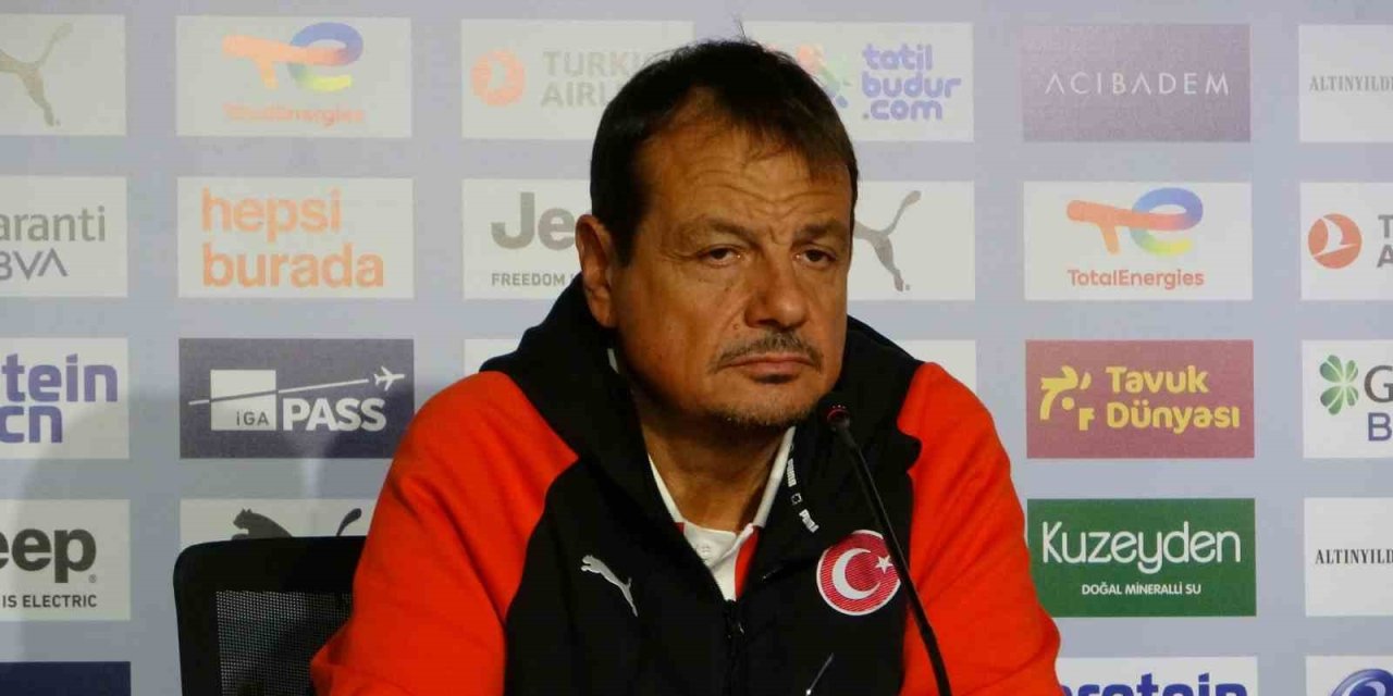 ERGİN ATAMAN: "TEK KONSANTRASYONUMUZ AVRUPA ŞAMPİYONASI BİLETİ ELDE ETMEK"
