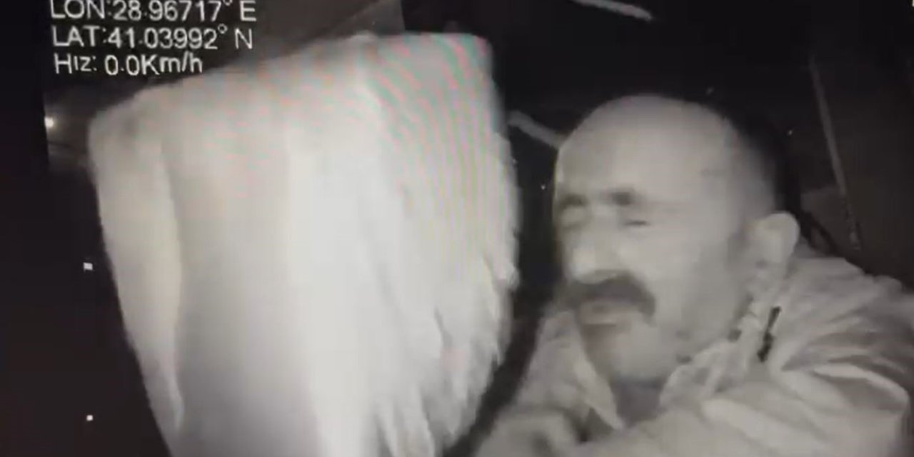 BEYOĞLU’NDA İETT ŞOFÖRÜNE KALDIRIM TAŞLI SALDIRI KAMERA