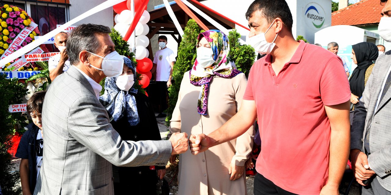 TEPEBAŞI BELEDİYE BAŞKANI ATAÇ: MUHTARLAR, MAHALLEDE GÖZÜMÜZ KULAĞIMIZ