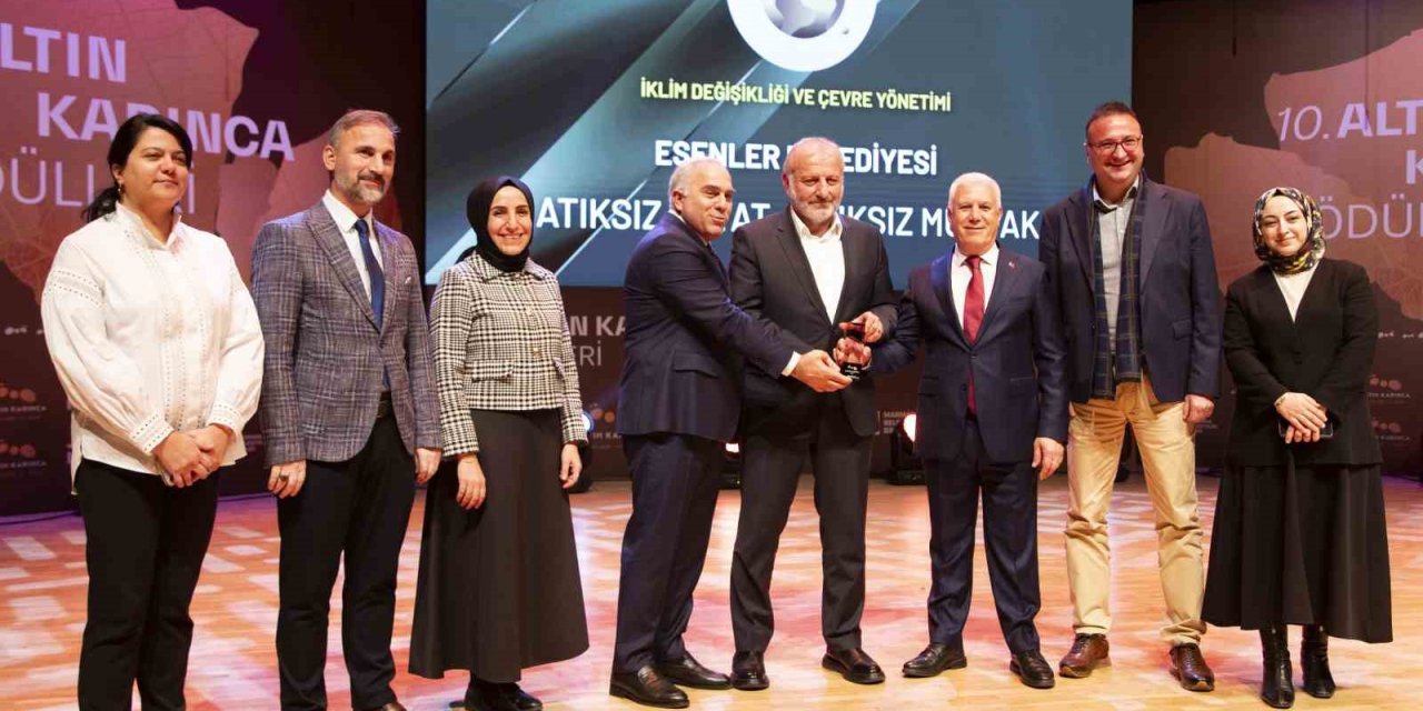 ALTIN KARINCA’DAN ‘ATIKSIZ HAYAT’ PROJESİNE ÖDÜL
