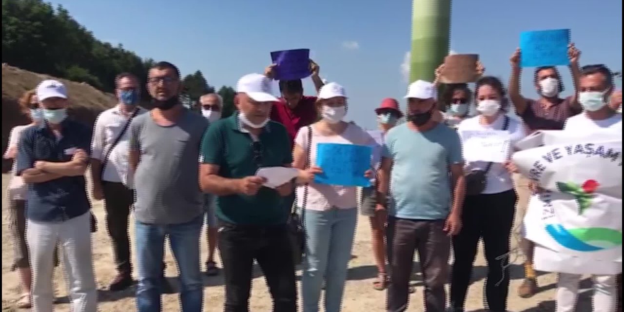 KARAMÜRSEL VE GÖLCÜK’TE 9 RES’E TEPKİ: PROJENİN YÜZDE 60’I ORMANLIK ALAN ÜZERİNDE”