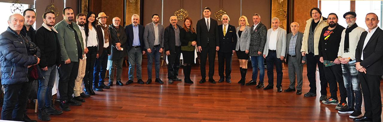 BAŞKAN ADIGÜZEL, 10 OCAK ÇALIŞAN GAZETECİLER GÜNÜ’NÜ KUTLADI