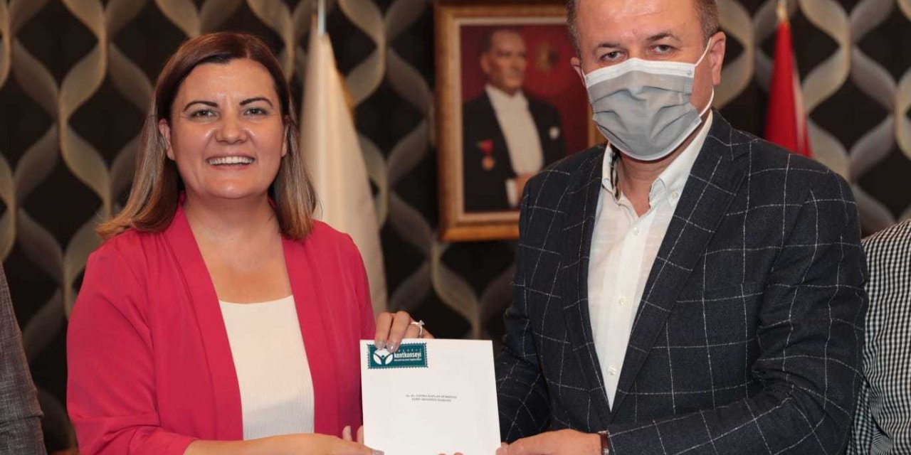 İZMİT BELEDİYE BAŞKANI FATMA KAPLAN HÜRRİYET, KOCAELİ KENT KONSEYİ BAŞKANI'NI AĞIRLADI
