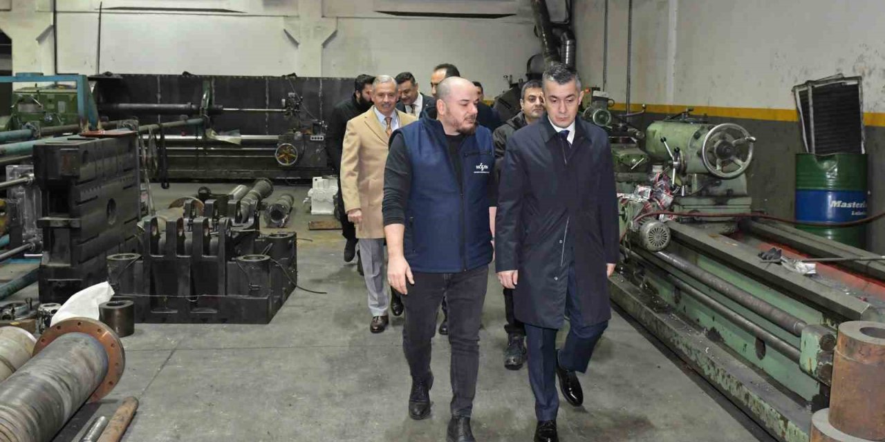 ESENYURT BELEDİYE BAŞKAN VEKİLİ CAN AKSOY SANAYİCİLERİ ZİYARET ETTİ