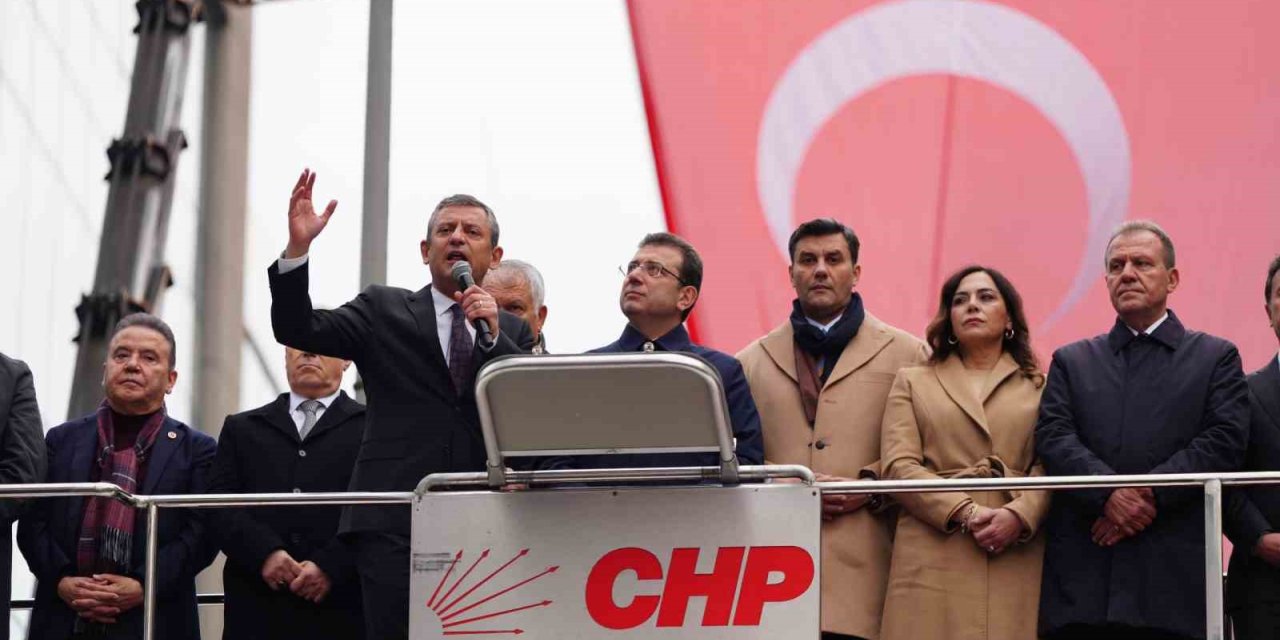 CHP GENEL BAŞKANI ÖZEL: "RIZA İÇİN İSTANBUL İÇİN ADALET İSTİYORUZ"
