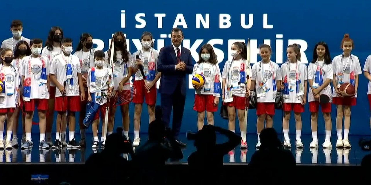 İMAMOĞLU: GELİN OMUZ OMUZA VERELİM, ŞEHRİMİZE OLİMPİYATLARI KAZANDIRALIM