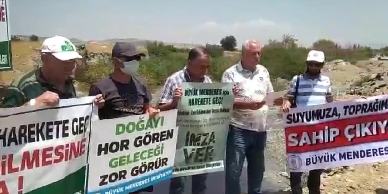 DOĞASEVERLER, “BÜYÜK MENDERES”İÇİN SESLENDİ: “KURAKLIK VE KİRLİLİK KADER DEĞİL”