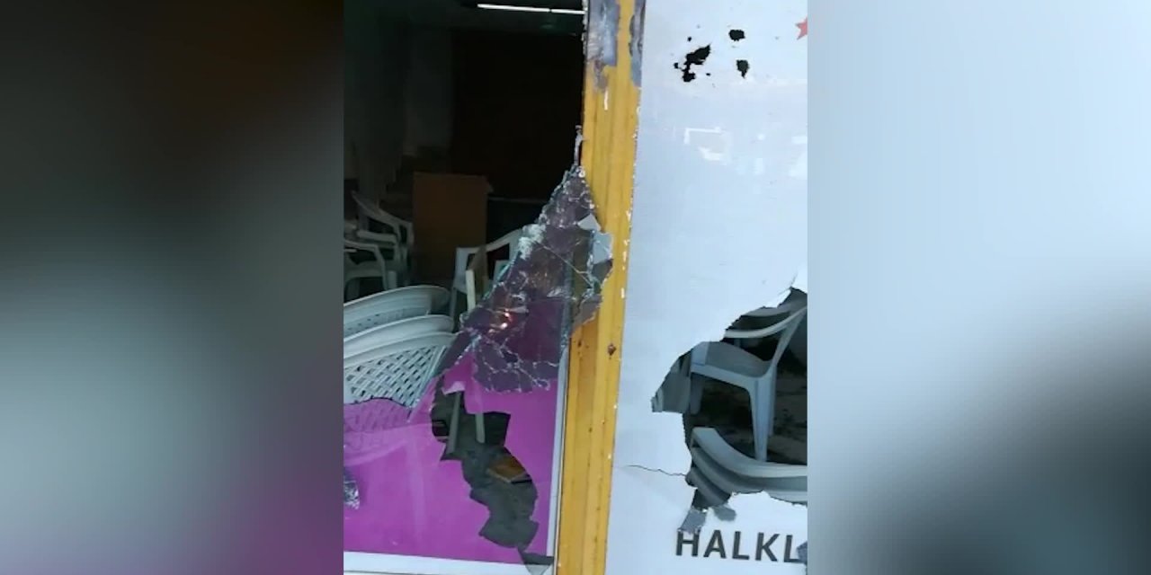 HDP MARMARİS İLÇE BİNASINA SİLAHLI SALDIRI: 1 KİŞİ GÖZALTI ALINDI