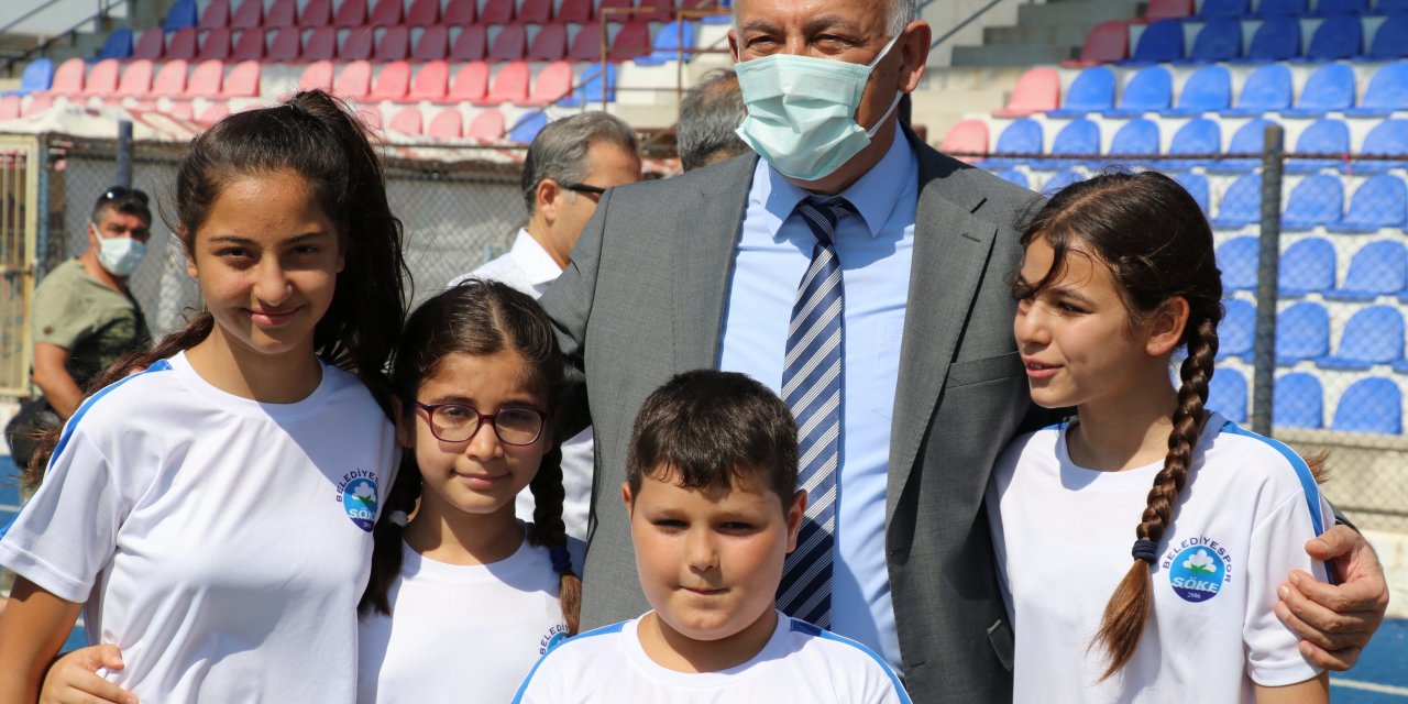 SÖKE BELEDİYESPOR YAZ FUTBOL OKULU BAŞLADI
