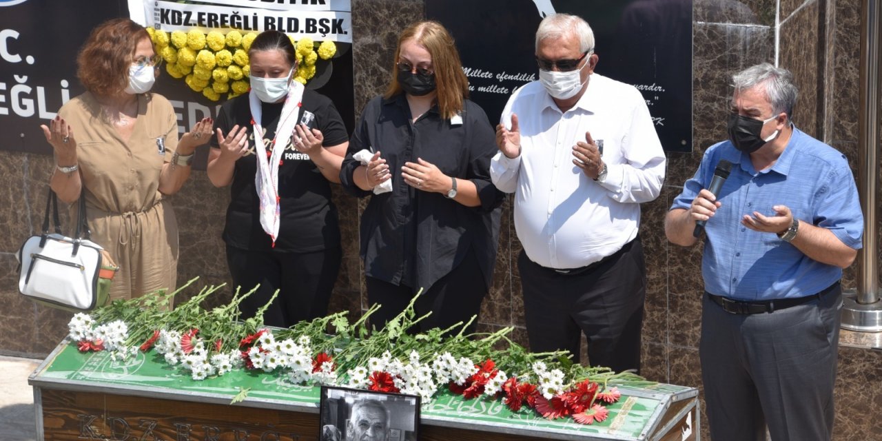 BAYRAM GÜRKAN İÇİN KDZ.EREĞLİ BELEDİYESİ'NDE TÖREN DÜZENLENDİ