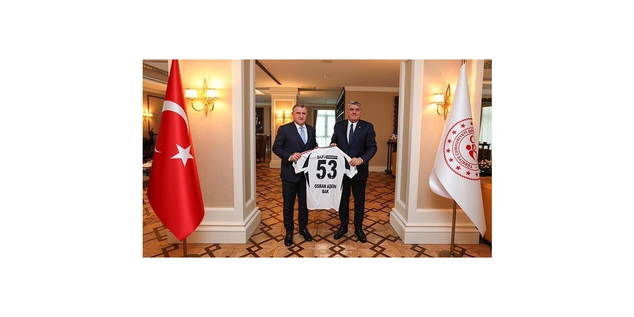 SERDAL ADALI’DAN, BAKAN BAK’A ZİYARET