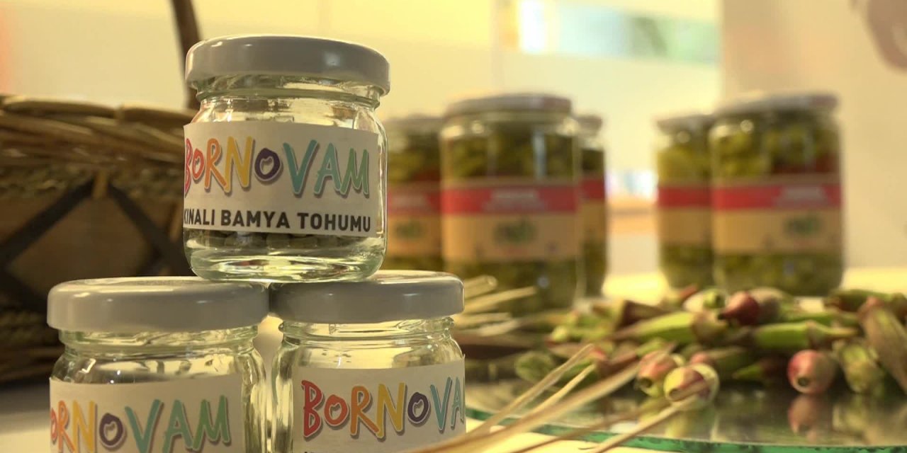 BORNOVA'NIN KINALI BAMYASI USTA AŞÇILARIN ELİNDE LEZZET BULDU