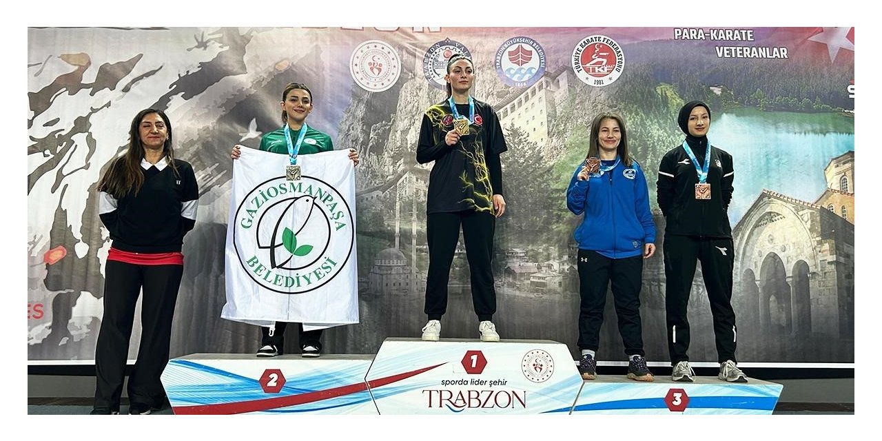 GAZİOSMANPAŞALI KARATECİLER BAŞARIDA ENGEL TANIMADI