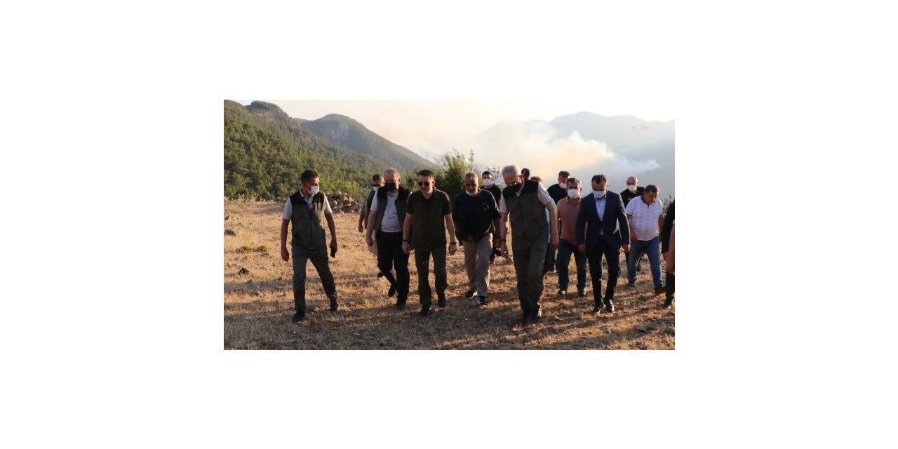 BAKAN PAKDEMİRLİ: BUGÜN 20 YANGIN ÇIKTI 18’İ KONTROL ALTINDA