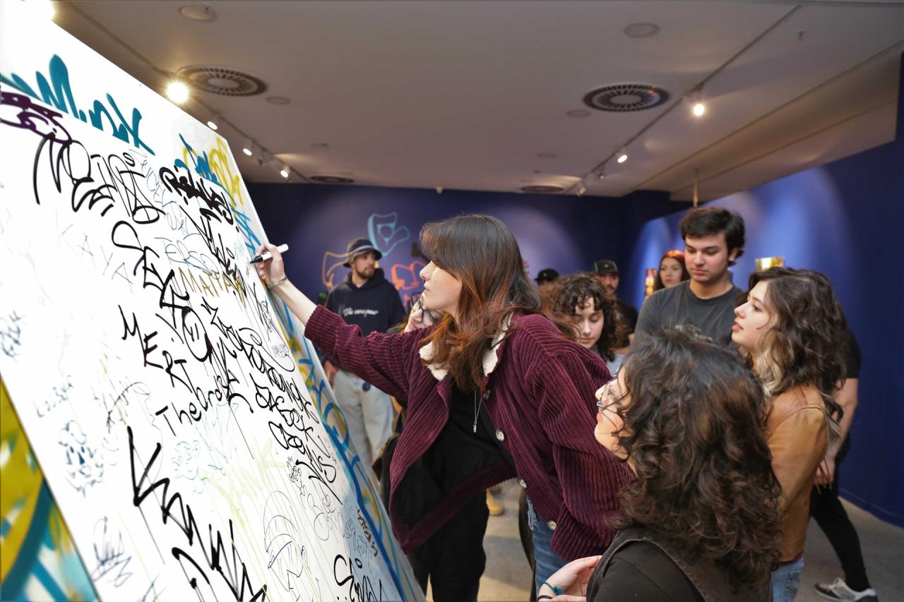 GRAFFİTİ SANATI İLK KEZ BİR KAMUSAL MEKÂNDA!