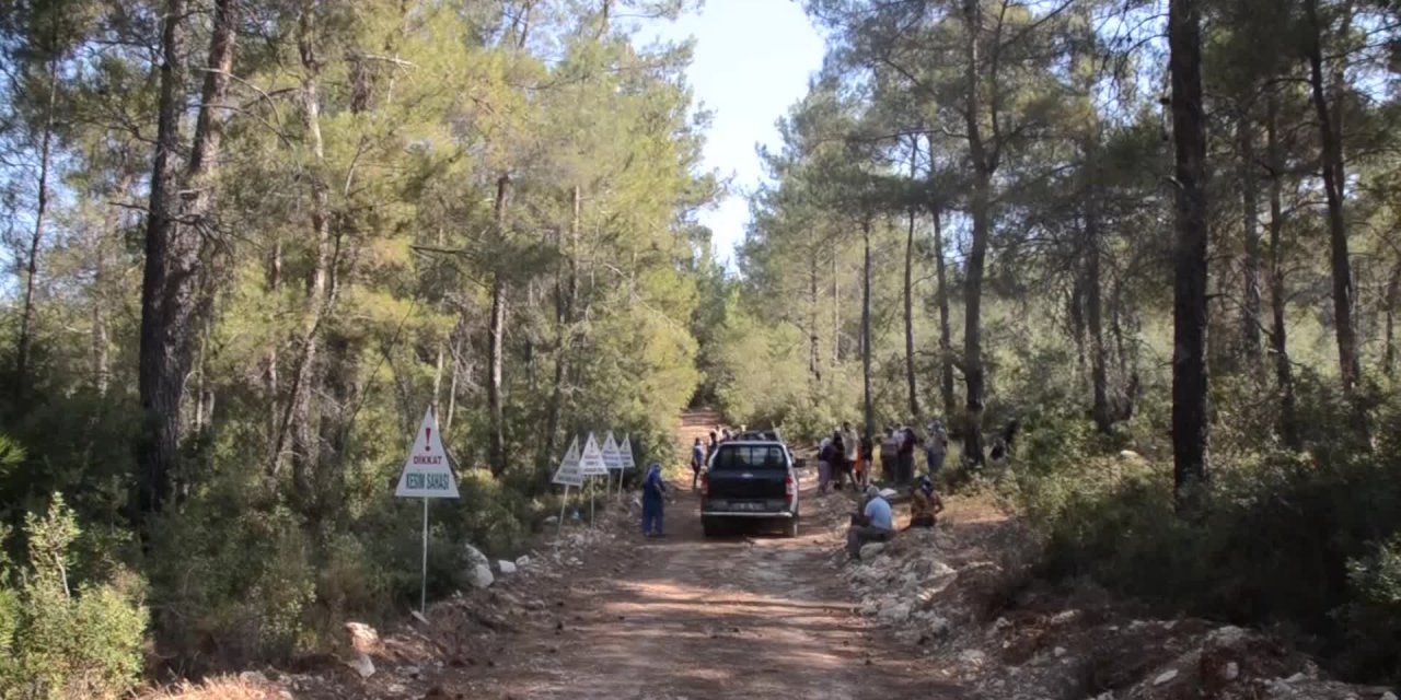 MİLASLI KÖYLÜLER AKBELEN ORMANINDA KESİM YAPTIRMADI