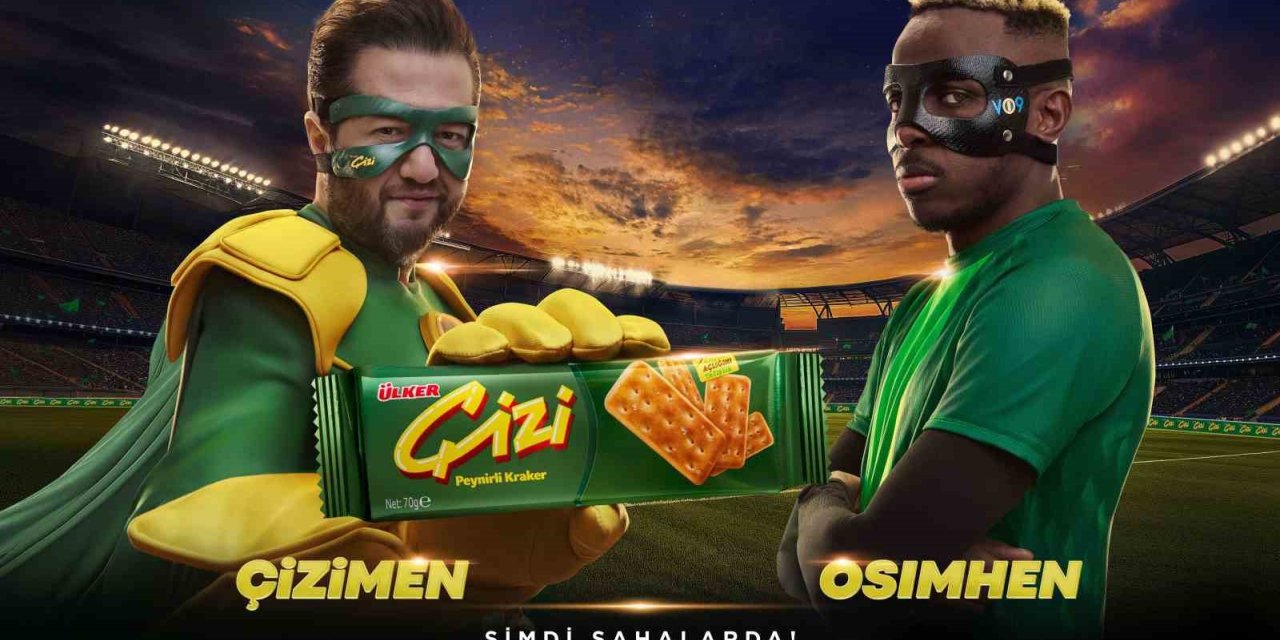 ÇİZİMEN VE OSİMHEN AYNI REKLAMDA BULUŞTU
