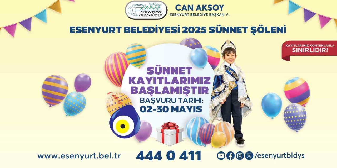 ESENYURT’TA TOPLU SÜNNET KAYITLARI BAŞLADI