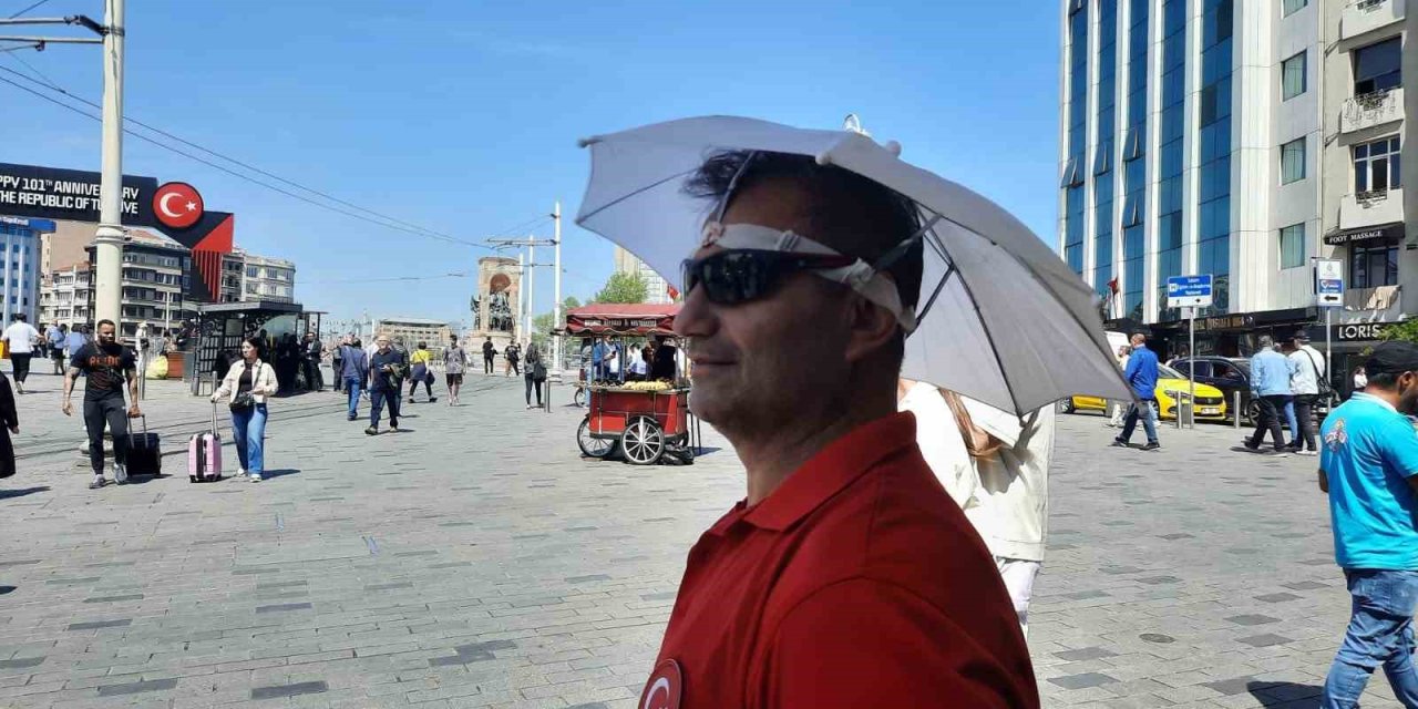 İSTANBUL’A BAHAR GELDİ, SICAK HAVA BUNALTTI