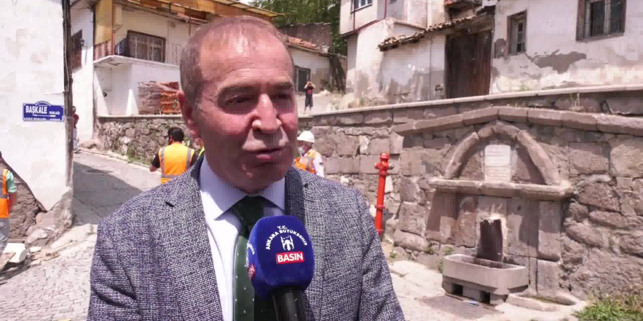 BÜYÜKŞEHİR BELEDİYESİ, ANKARA KALESİ’NDE İYİLEŞTİRME ÇALIŞMALARINA DEVAM EDİYOR