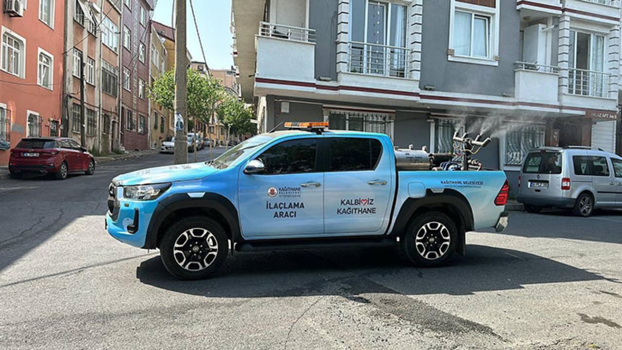 KÂĞITHANE’DE HAŞERE VE SİNEKLERE KARŞI ETKİN MÜCADELE