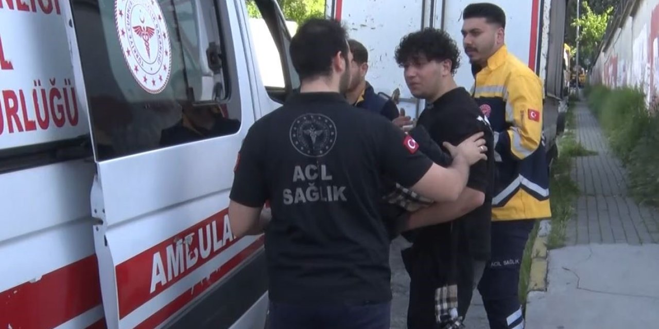 AVCILAR’DA ALKOLLÜ GENÇ TRAFİĞİ BİRBİRİNE KATTI