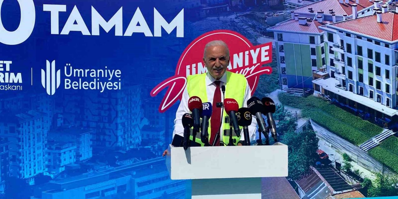 ÜMRANİYE’DE KENTSEL DÖNÜŞÜM HIZLA DEVAM EDİYOR: ÖRNEK DAİRELER ZİYARETE AÇILDI
