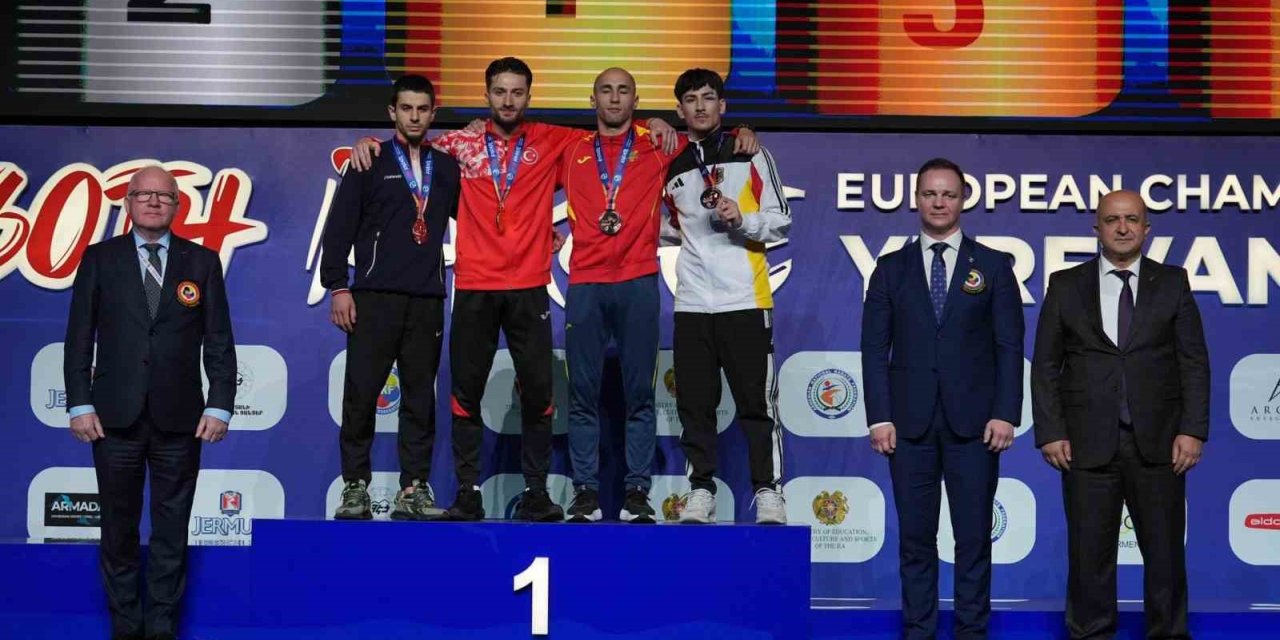 AVRUPA BÜYÜKLER KARATE ŞAMPİYONASI’NDA MİLLİLERDEN 2 ALTIN, 1 BRONZ MADALYA