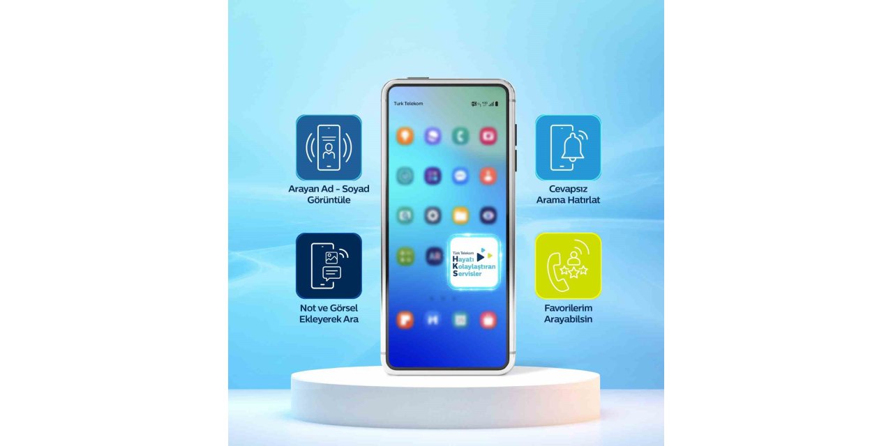 TÜRK TELEKOM MOBİL MÜŞTERİLERİNE ÖZEL HAYATI KOLAYLAŞTIRAN SERVİSLER UYGULAMASI