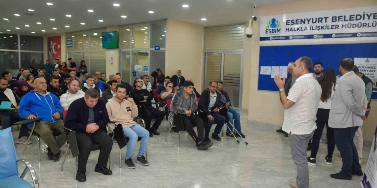 ESENYURT’TA ENGELLER İSTİHDAMA ENGEL DEĞİL: ESBİM’DEN ENGELLİ VATANDAŞLARA İŞ FIRSATI