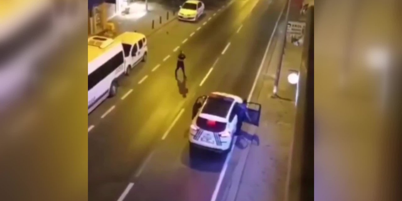 ÖNCE ANNESİNİ YARALADI, SONRA POLİSLERE BIÇAKLA SALDIRDI