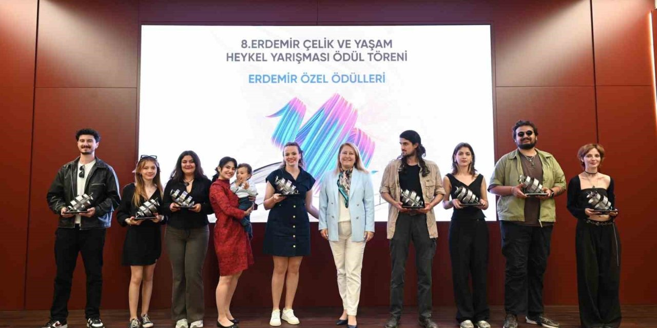 ERDEMİR ÇELİK VE YAŞAM HEYKEL YARIŞMASI’NDA ÖDÜLLER SAHİPLERİNİ BULDU
