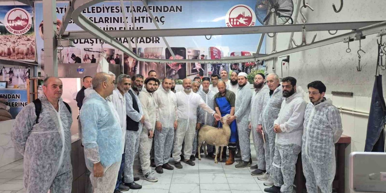 FATİH BELEDİYESİ, VATANDAŞLARA "SERTİFİKALI KURBAN KESİM ELEMANI EĞİTİMİ" VERDİ