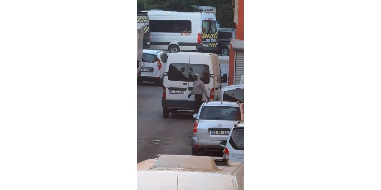 KÜÇÜKÇEKMECE’DE MASKELİ HIRSIZLAR KAMERADA