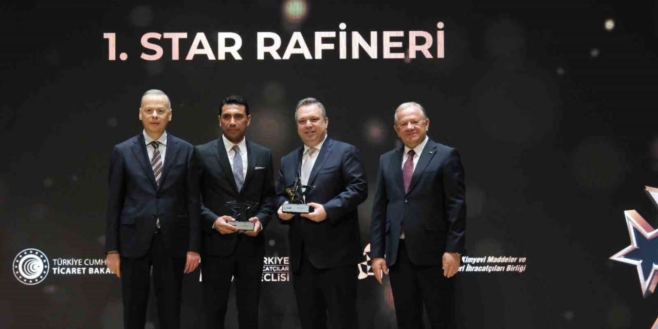 STAR RAFİNERİ VE SOCAR PETROL TİCARET ‘İHRACATIN YILDIZI’ OLDU