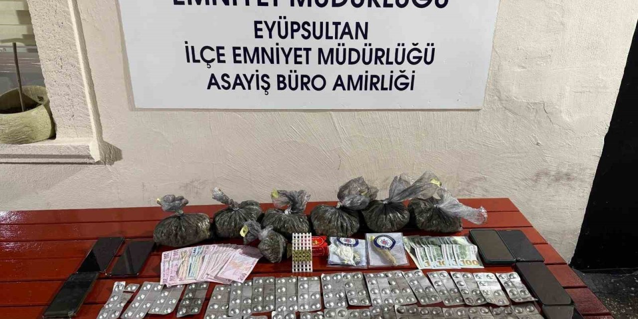 EYÜPSULTAN’DA UYUŞTURUCU OPERASYONU: 9 GÖZALTI