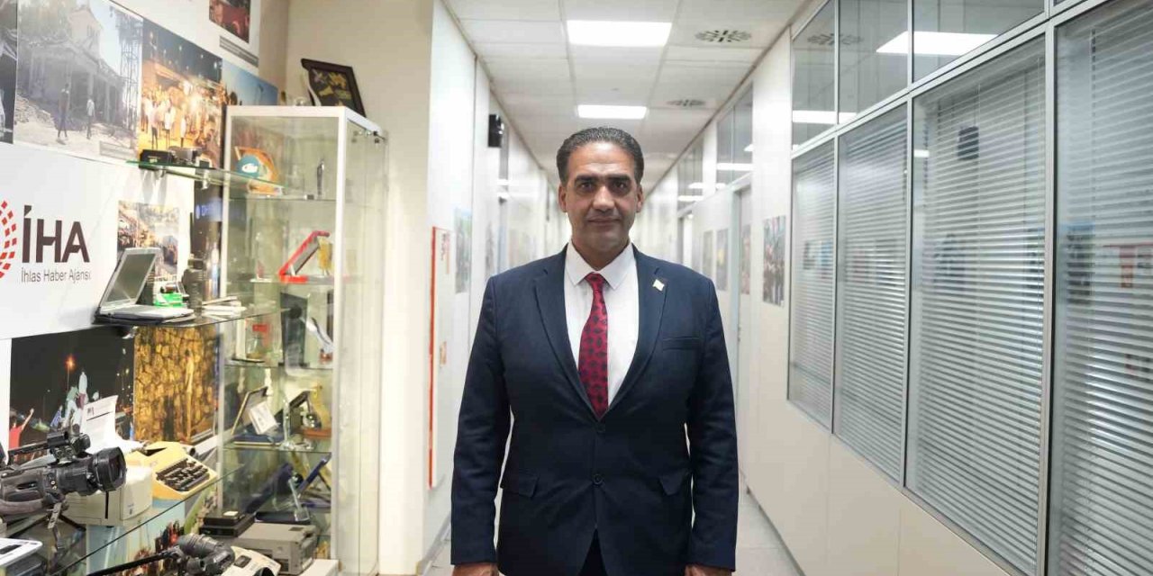 KKTC’Lİ BAKAN GADİYANOĞLU’NDAN İHA’YA ZİYARET