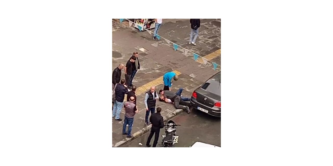 YAKALANINCA ÇALIŞANIN PARMAĞINI ISIRAN HIRSIZ YERE YATIRILARAK ETKİSİZ HALE GETİRİLDİ