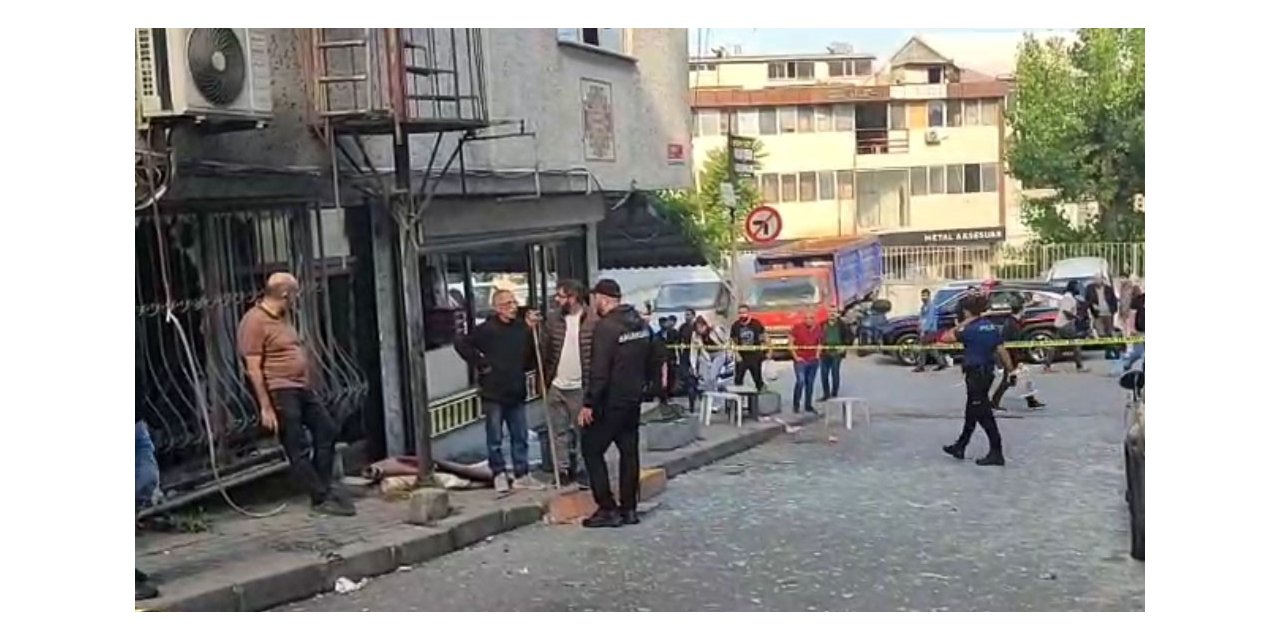 GÜNGÖREN’DE İŞ YERİNDE PATLAMA ANI KAMERADA