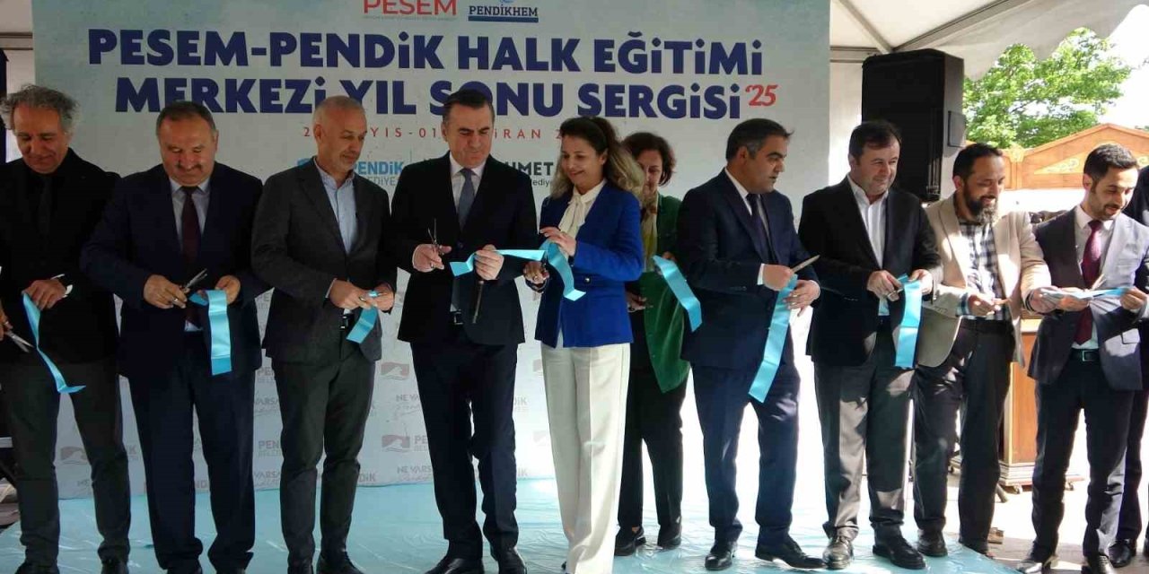 PENDİK HALK EĞİTİM MERKEZİ’NDEN GÖRKEMLİ YIL SONU SERGİSİ