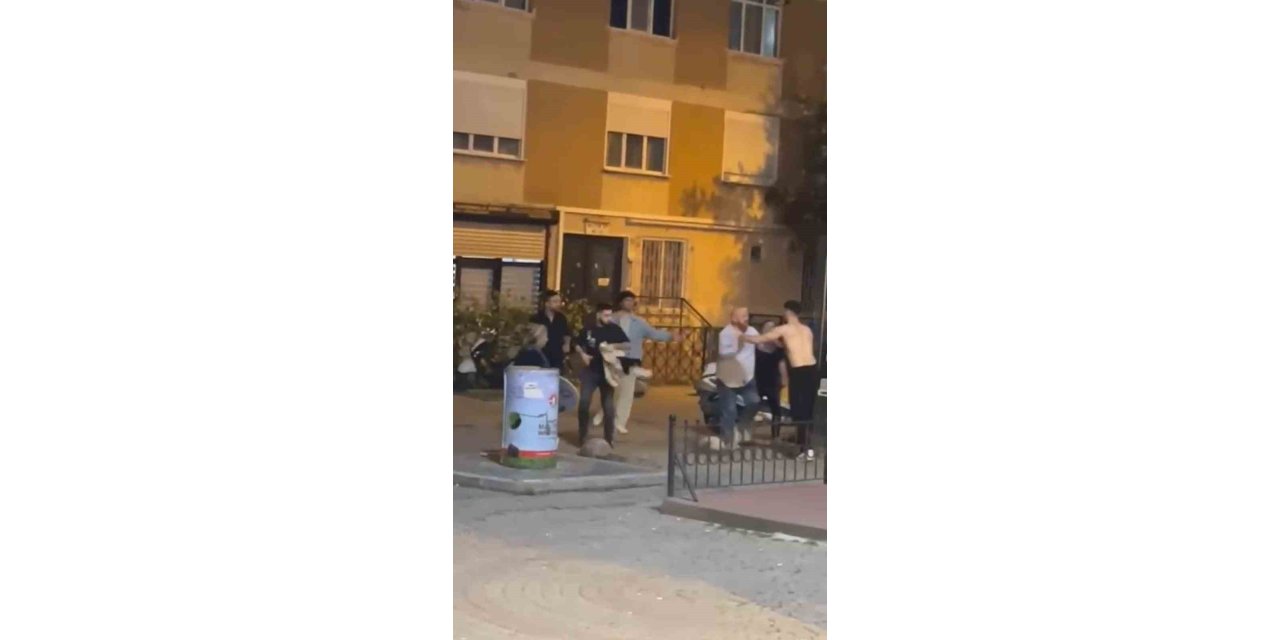 MALTEPE’DE İKİ GRUP ARASINDA KAVGA: SANDALYELER HAVADA UÇUŞTU